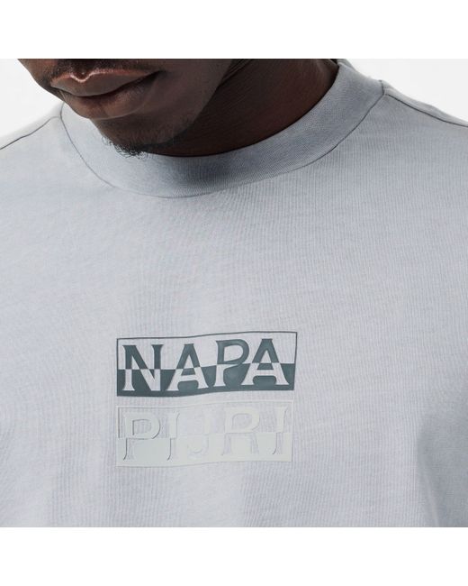Napapijri Blue Cortona Summer T-Shirt for men