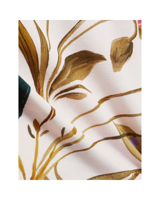 Ted Baker Multicolor Slim Fit Print T-Shirt