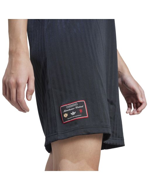 Adidas Black Mufc Icon T-Shirt Dress
