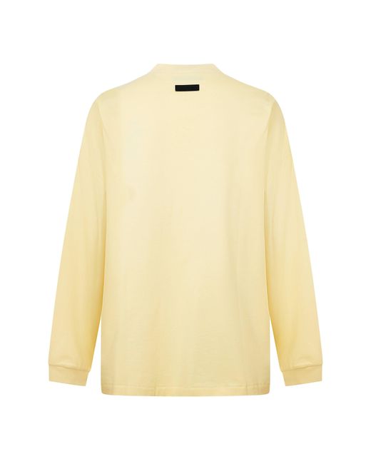 Fear Of God Yellow Long Sleeve T-Shirt for men