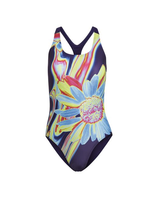 Adidas Blue One Piece Swimsuit