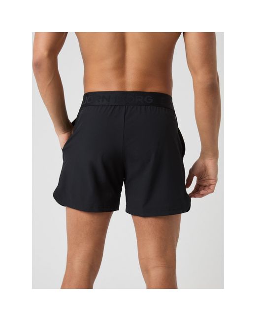 Björn Borg Black Bjorn Logo 6In Short Sn61 for men