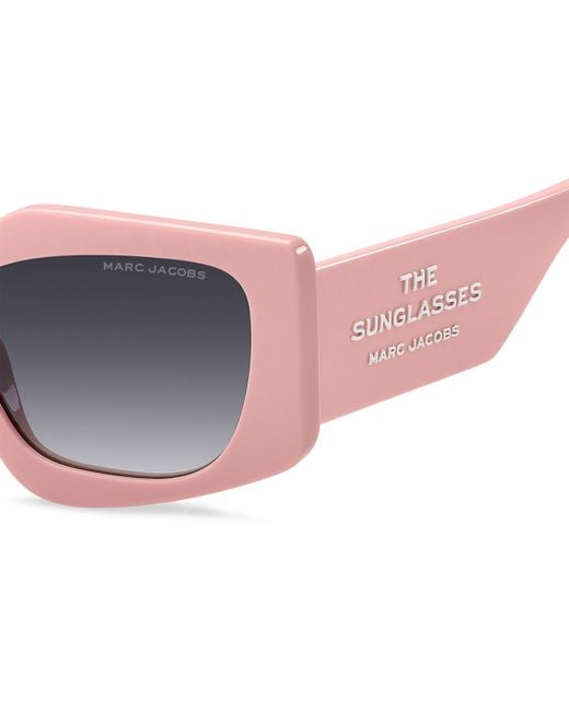 Marc Jacobs Pink Round Sunglasses