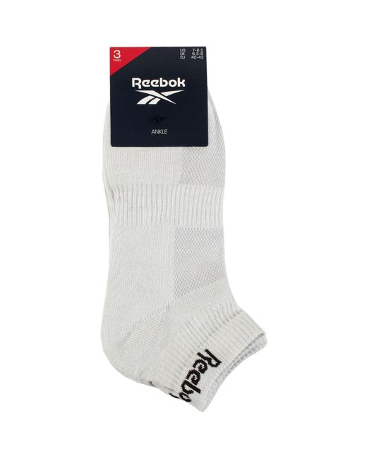 Reebok White Sports Essentials Crew Socks