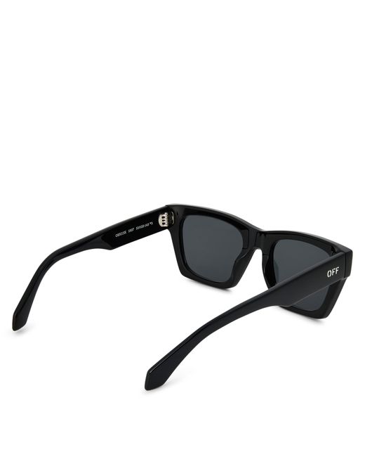 Off-White c/o Virgil Abloh Black Off Valdez Sunglasses 99