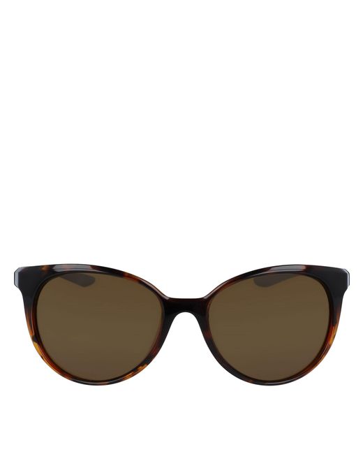 Nike Brown Essence Oval Sunglasses