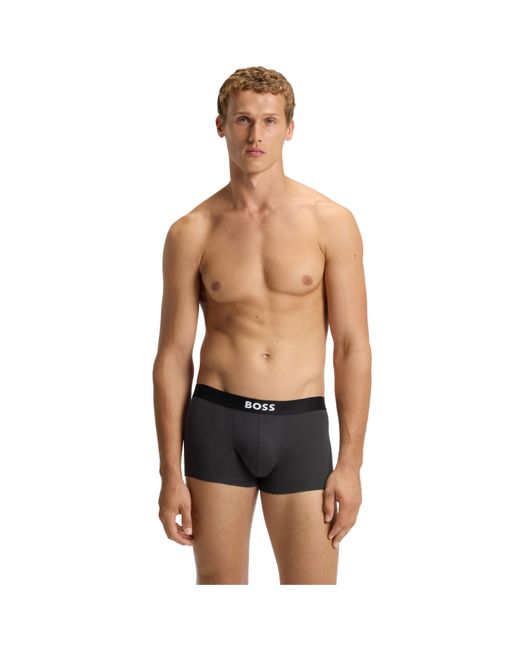 Boss Black 3 Pack Boxers With Logo Waistband for men