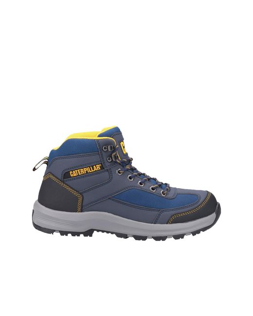 Caterpillar Blue Elmore Mid Safety Hiker for men