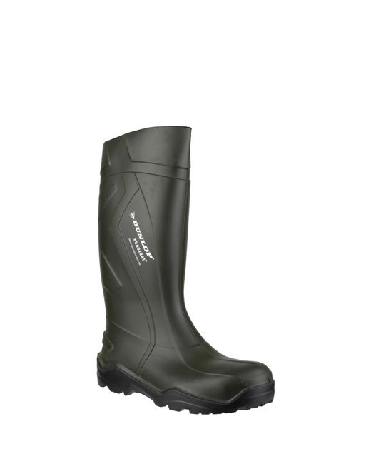 Dunlop Green Purofort+ Wellington for men