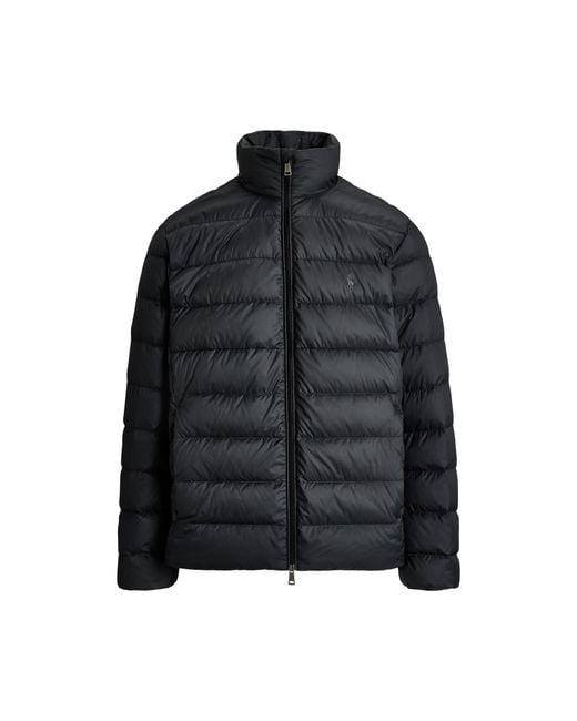 Polo Ralph Lauren Black Colden Short Puffer Jacket for men