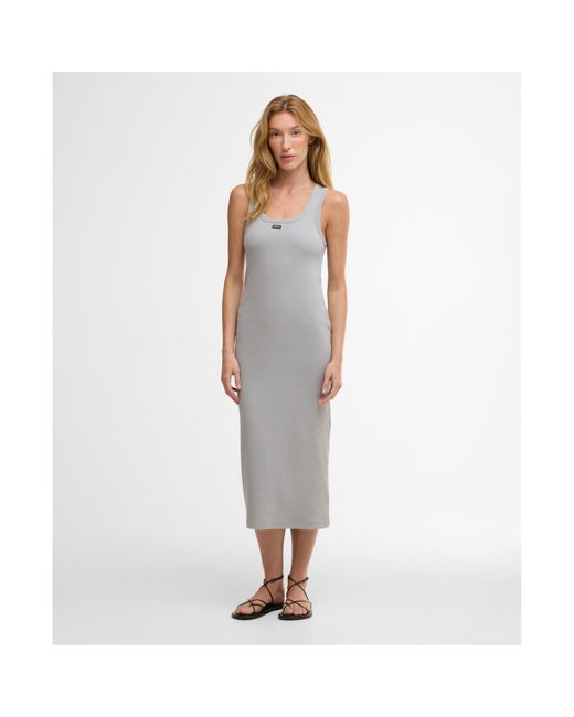 Barbour Gray Bodycon Dress