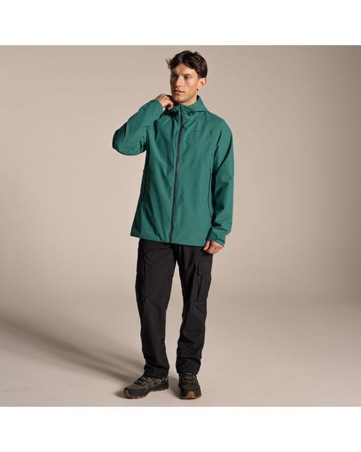 Craghoppers Green Osuna Waterproof Shell Jacket for men