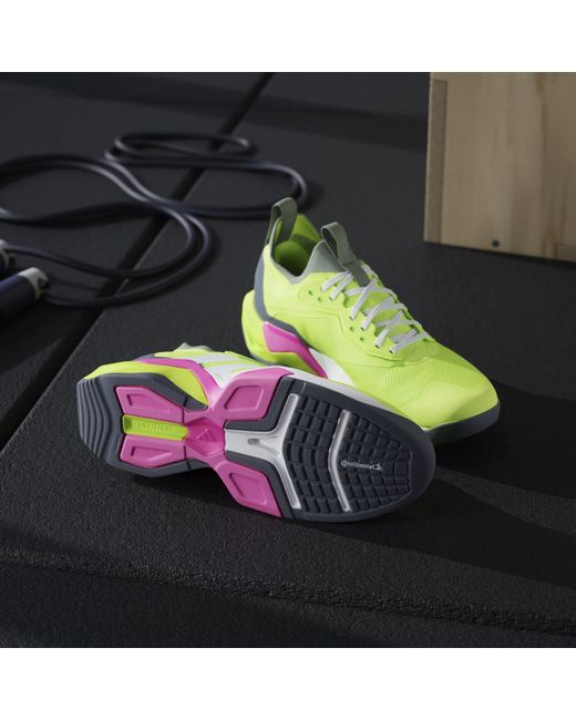 Adidas Green Rapidmove Adv 2 Hiit Training Shoes for men