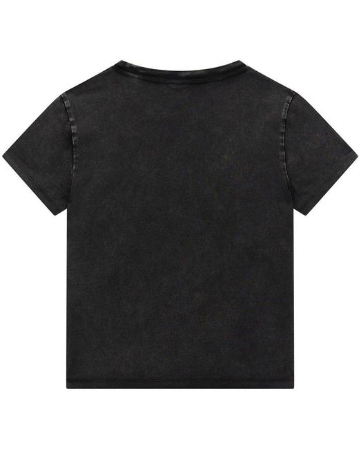 Guess Black Star Std Bby T Ld44