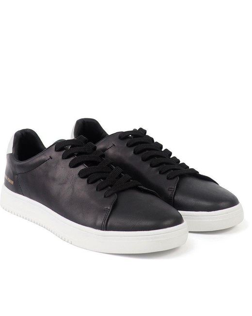 Original Penguin Black Enterprise Court Trainers for men