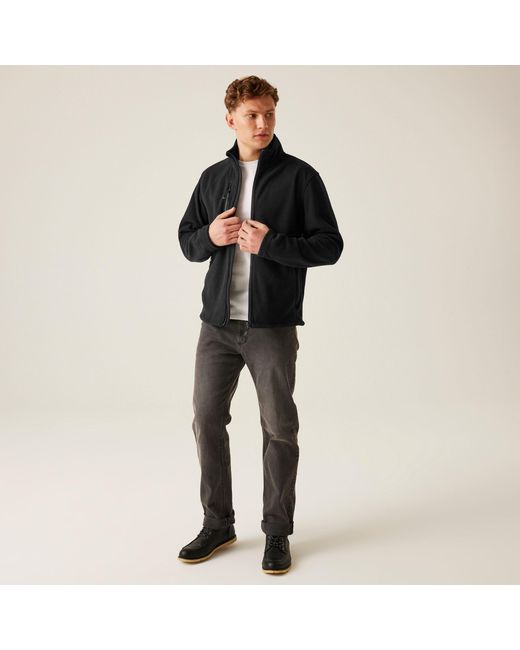 Regatta Black H/M Fleece Jacket for men