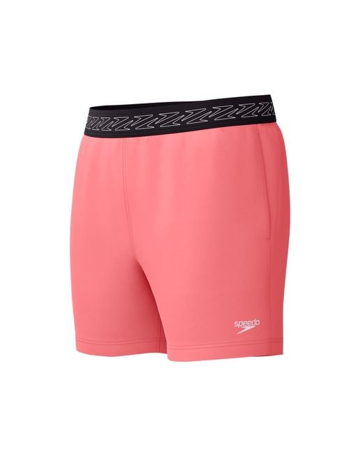 Speedo Pink Hyperboom Band 16 Watershort for men