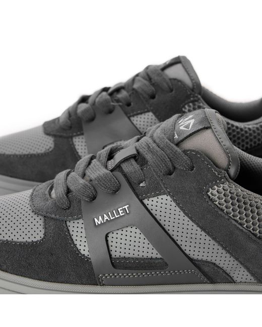 Mallet Gray Fenchurch Chunky Trainers for men