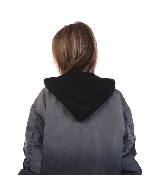 DIESEL Blue J-Common Bomber Jacket