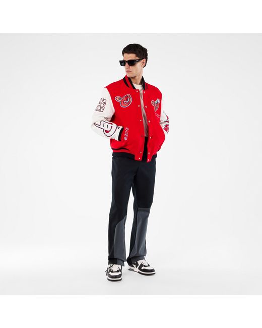 Off-White c/o Virgil Abloh Black Geometric Square Sunglasses