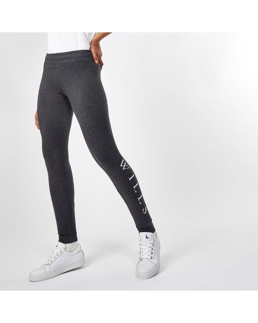 Jack Wills Black Jack Lingham Wills Logo Joggers