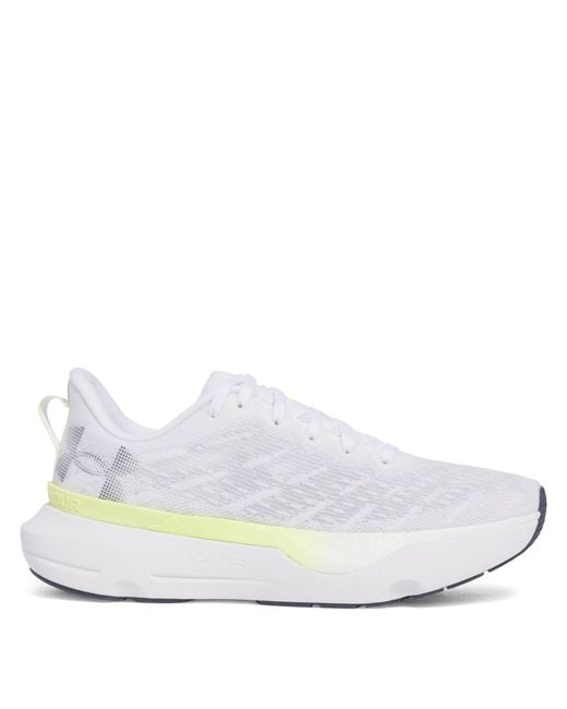 Under Armour White Infinite Pro Breeze Entry Road Running Shoes