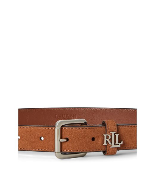 Ralph Lauren Brown Adjustable Leather Belt