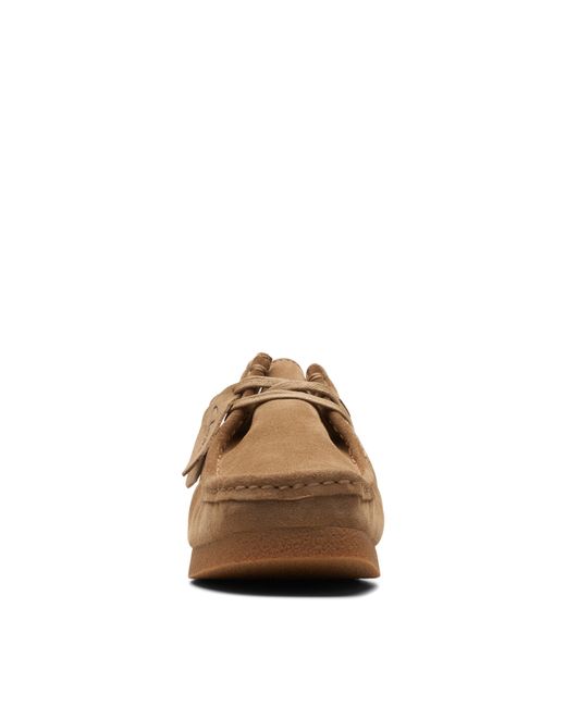 Clarks Brown Wallabee Moc Toe Formal Shoes for men