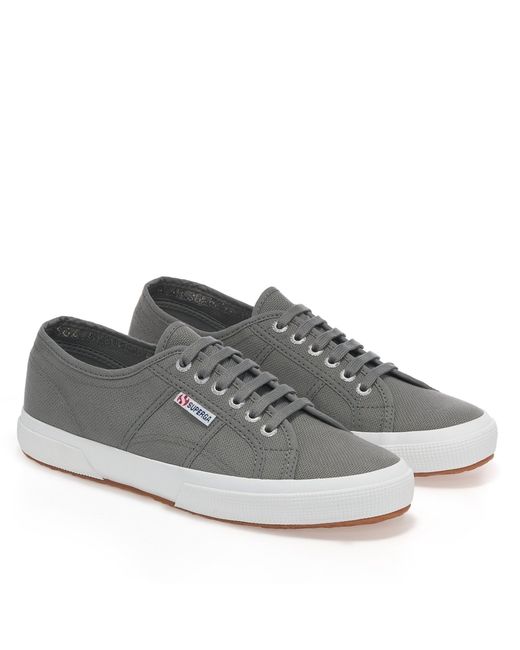 Superga Gray Cotu Classic Canvas Trainers