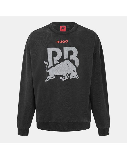 HUGO Gray Short Sleeve Polo Shirt for men