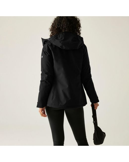 Regatta Black Highton Stretch Waterproof Insulated Jacket