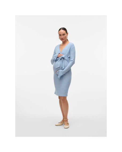Mama.licious Blue Mama Mlaniset Maxi Dress