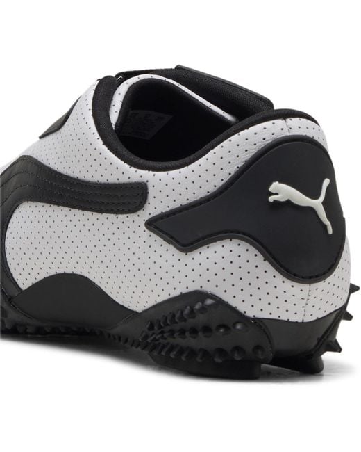 PUMA Black Mostro Perforated Sneakers