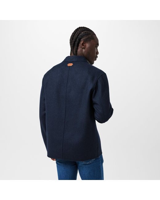 Jacob Cohen Blue Denim Italian Overshirt for men