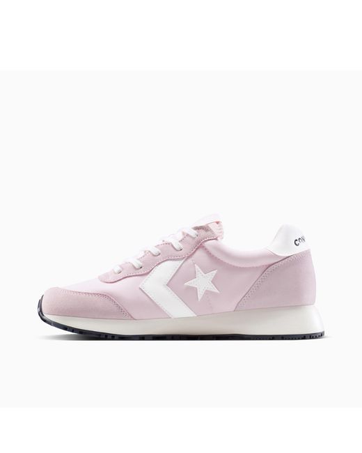Converse Pink Adults Omega Trainer Classic Low-Top Trainers