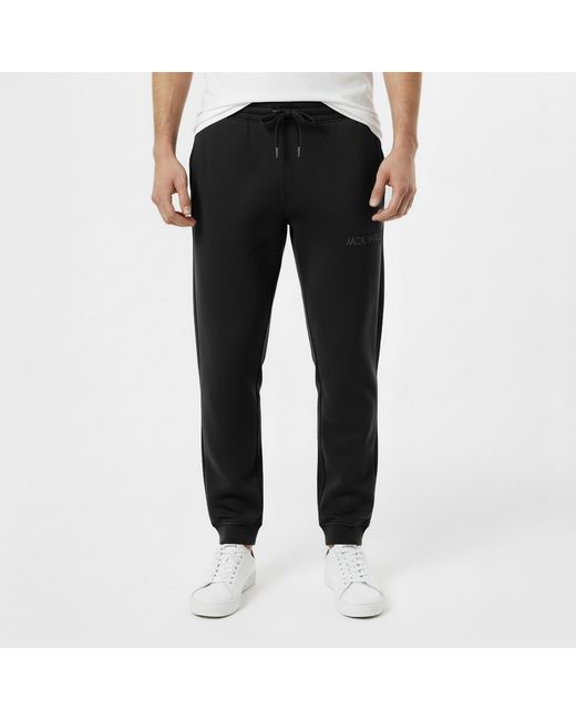Jack Wills Blue Jacquard Logo Joggers for men