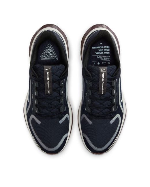 Nike Blue Pegasus 41 Gore-Tex Waterproof Road Running Shoes