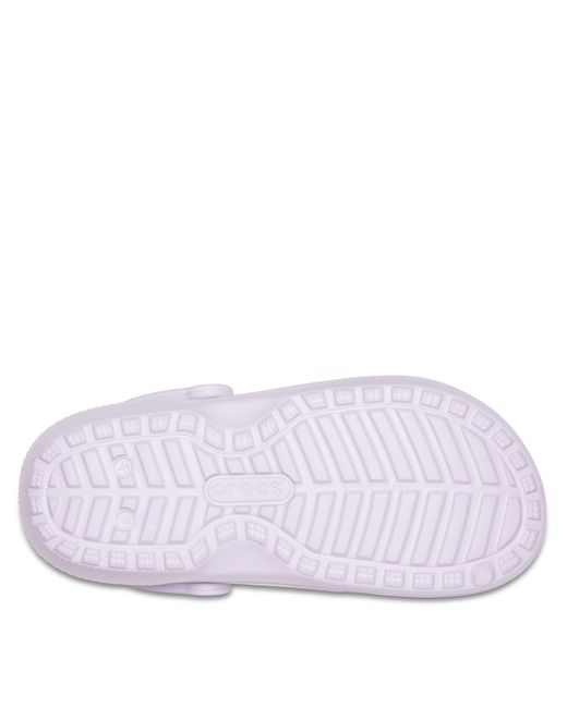 CROCSTM Purple Adults Classic Lined Clogs