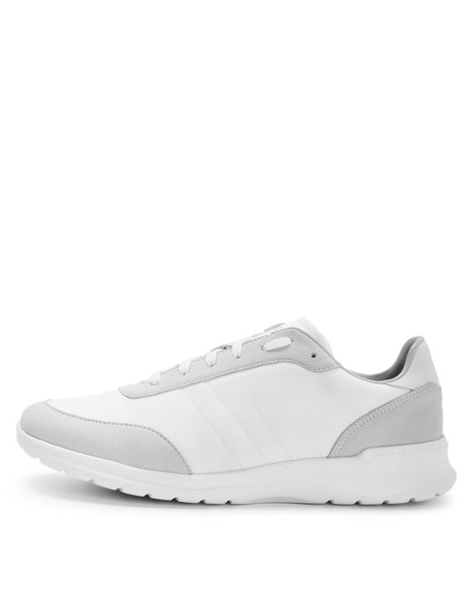 Boss White Extreme Runn Classic Low-Top Trainers for men