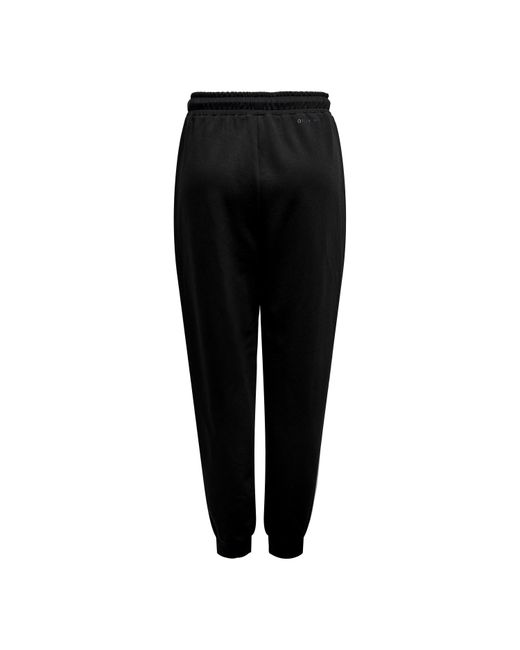 Only Play Black High Waist Closed Hem Jersey Joggers