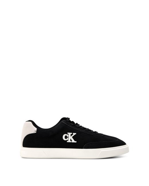 Calvin Klein Black Low-Top Trainers for men