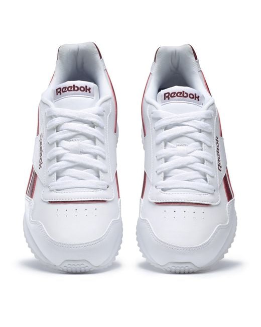 Reebok White Glide Ripple Clip Trainers for men