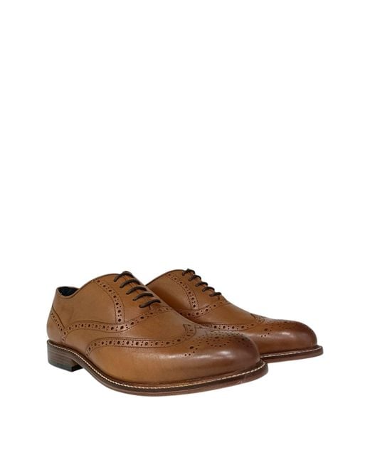 Firetrap Brown Spencer Shoes for men