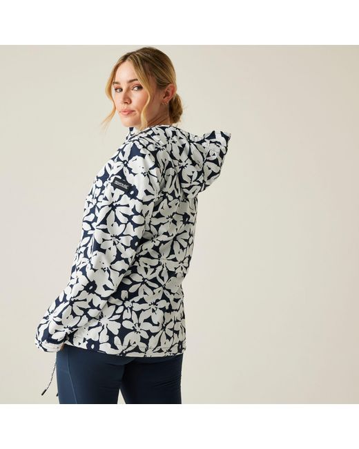 Regatta Blue Bayletta Ii Waterproof Breathable Recycled Waterproof Jacket