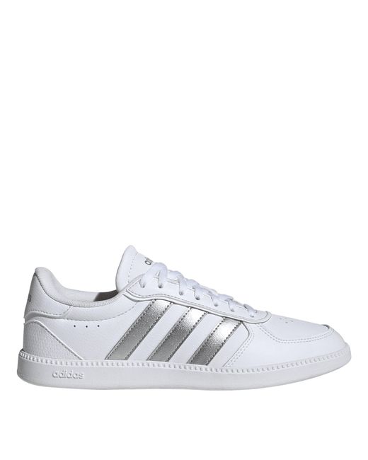 Adidas White Breaknet Sleek Trainers