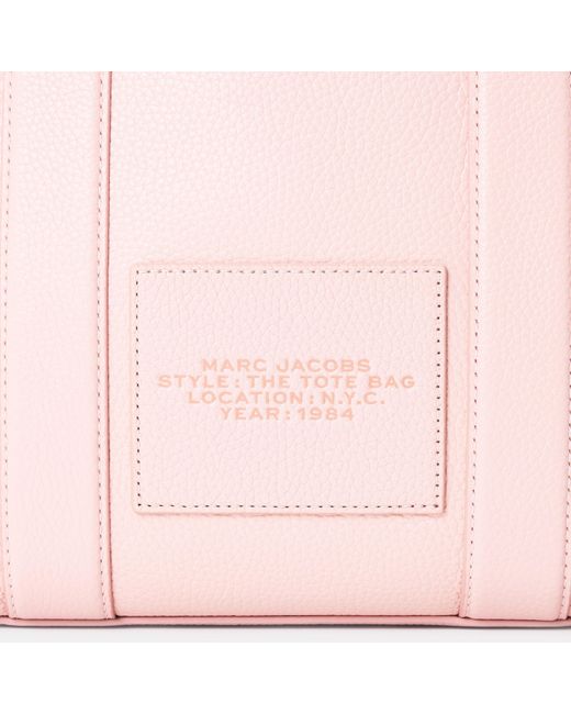 Marc Jacobs Pink Medium Leather Tote Bag