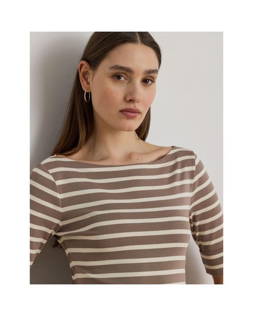Ralph Lauren Natural Munzie T-Shirt Dress
