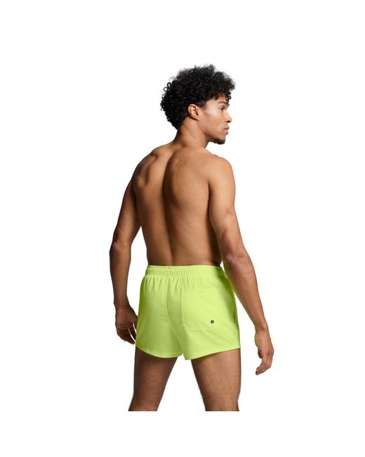PUMA Yellow Logo Shorts for men