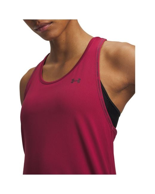 Under Armour Red Knockout Tank Top