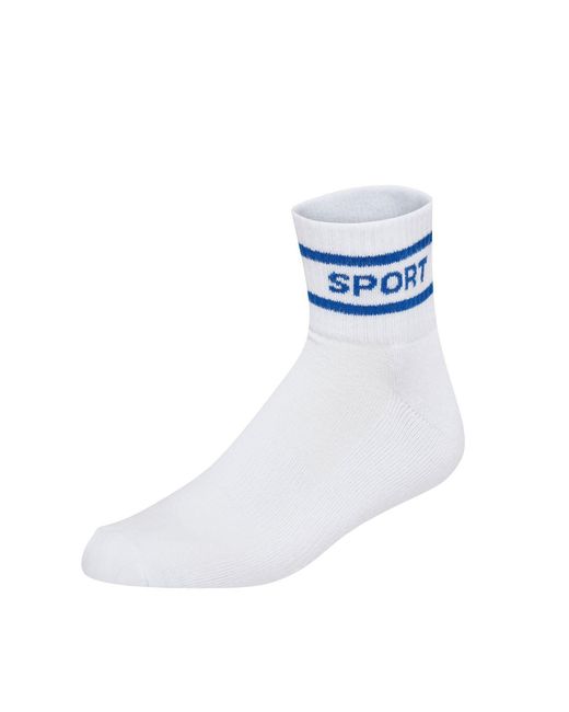 DKNY White 3 Pack Sports Socks Apollo for men